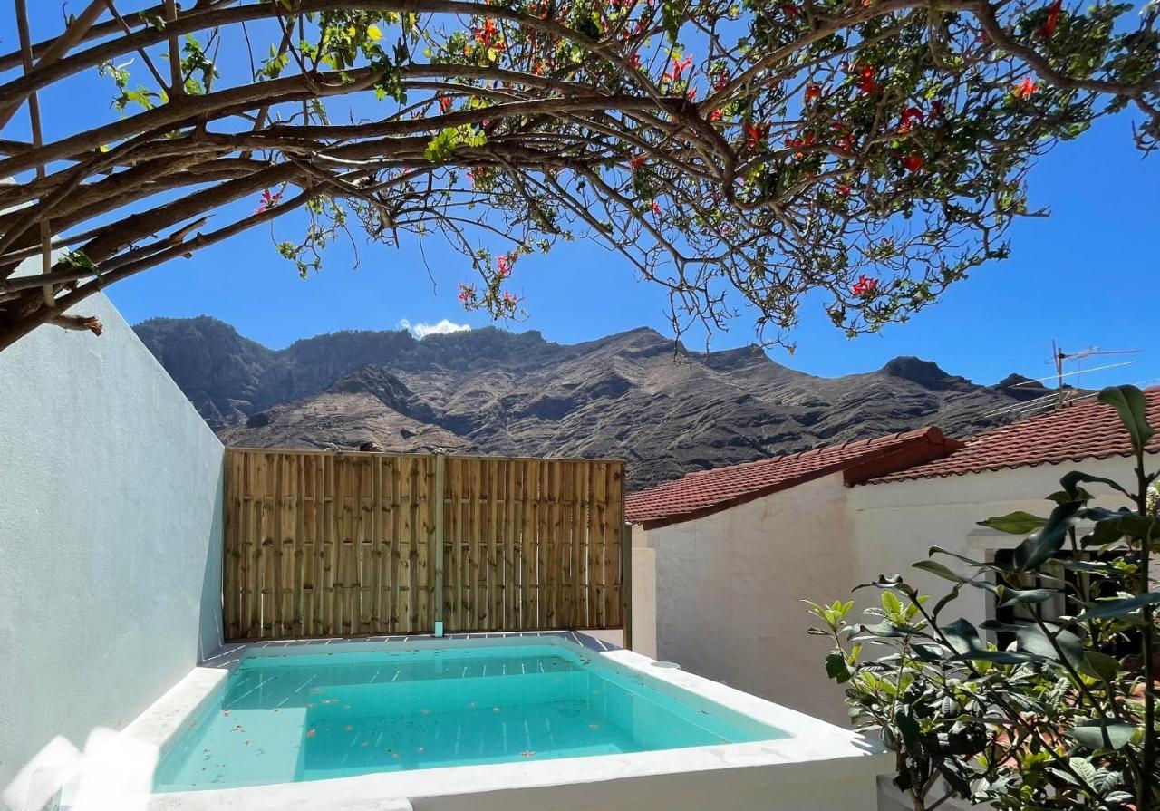 Casa Mimosa With Private Pool & Garden Villa Agaete  Buitenkant foto